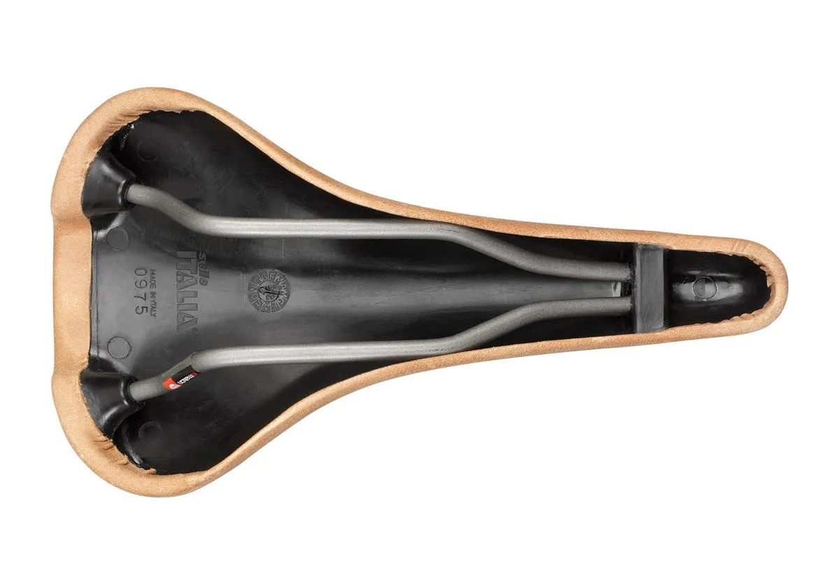 Selle Italia Turbo Racer Sattel L1 Breite 146mm Gestell Stahl hellbraun