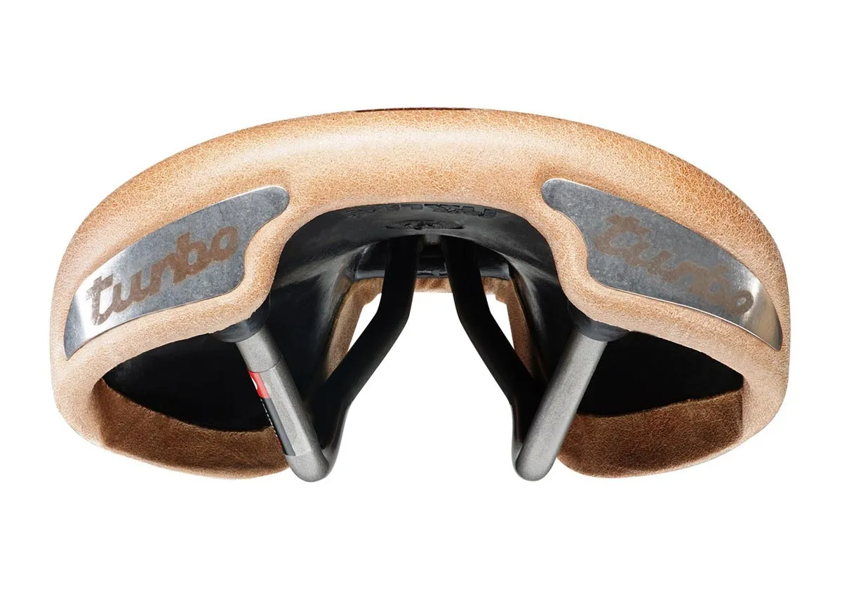 Selle Italia Turbo Racer Sattel L1 Breite 146mm Gestell Stahl hellbraun