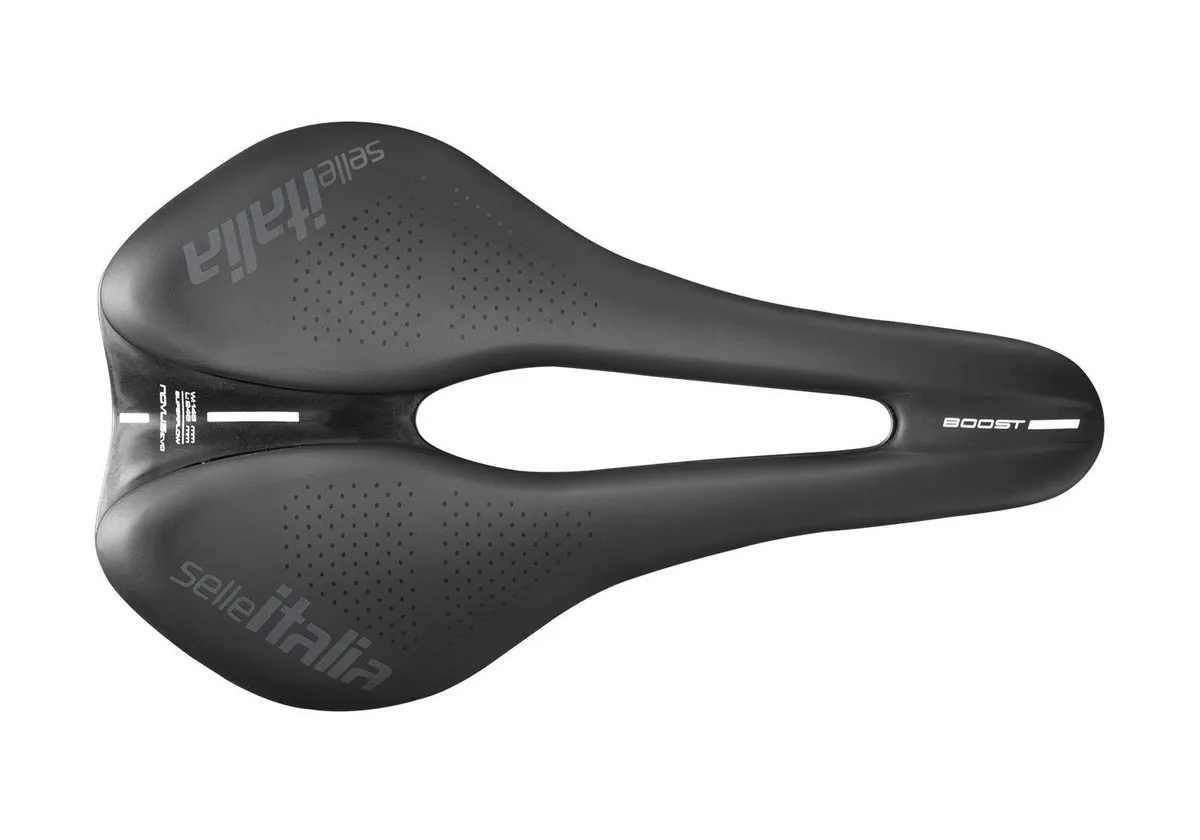 Selle Italia Novus Boost Sattel TM EVO Superflow Sattel L3 Breite 145mm Gestell Manganese schwarz