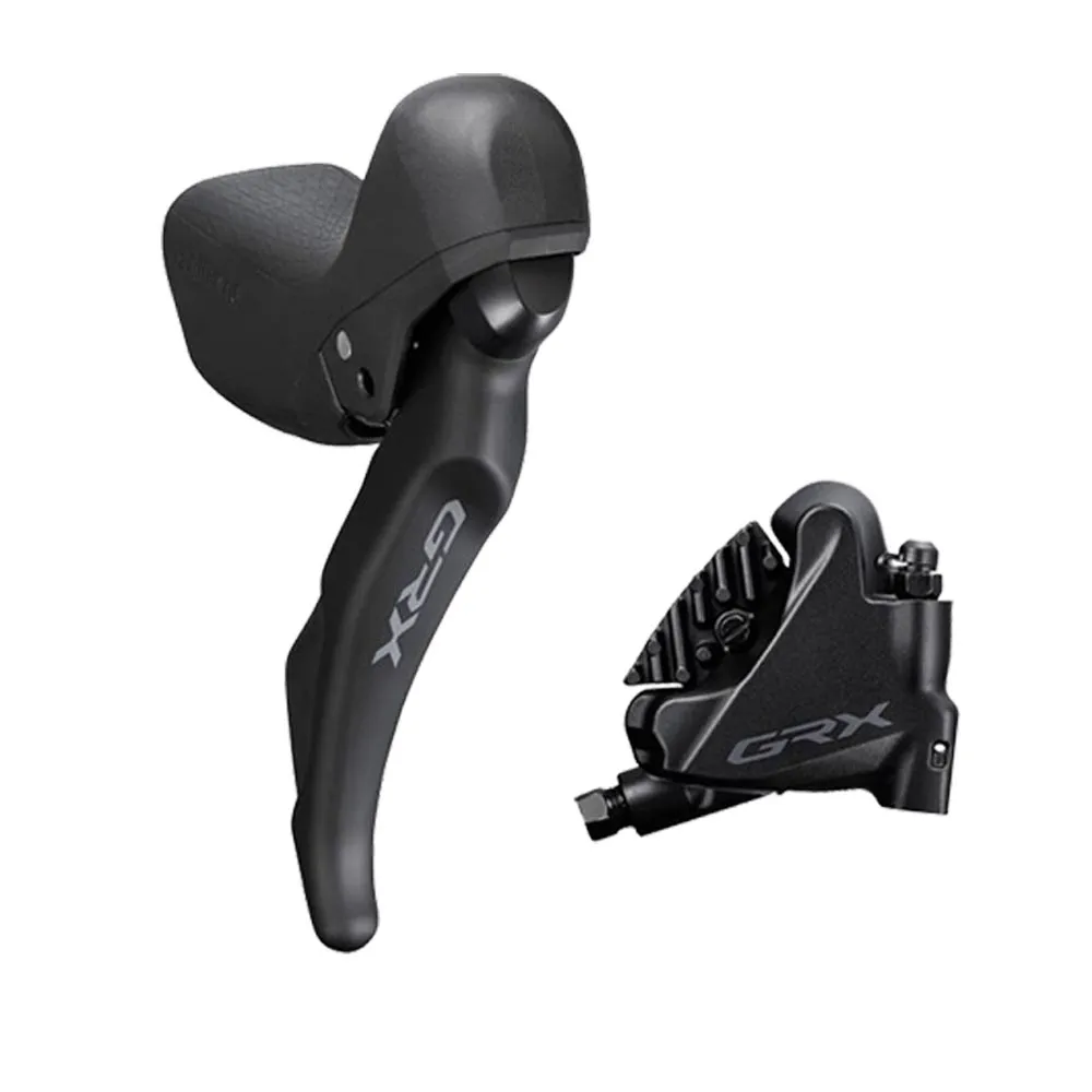 Disc Shimano GRX STI Dual Control ST-RX600 rechts 11-fach + BR-RX400 Flat Mount Scheibenbremse