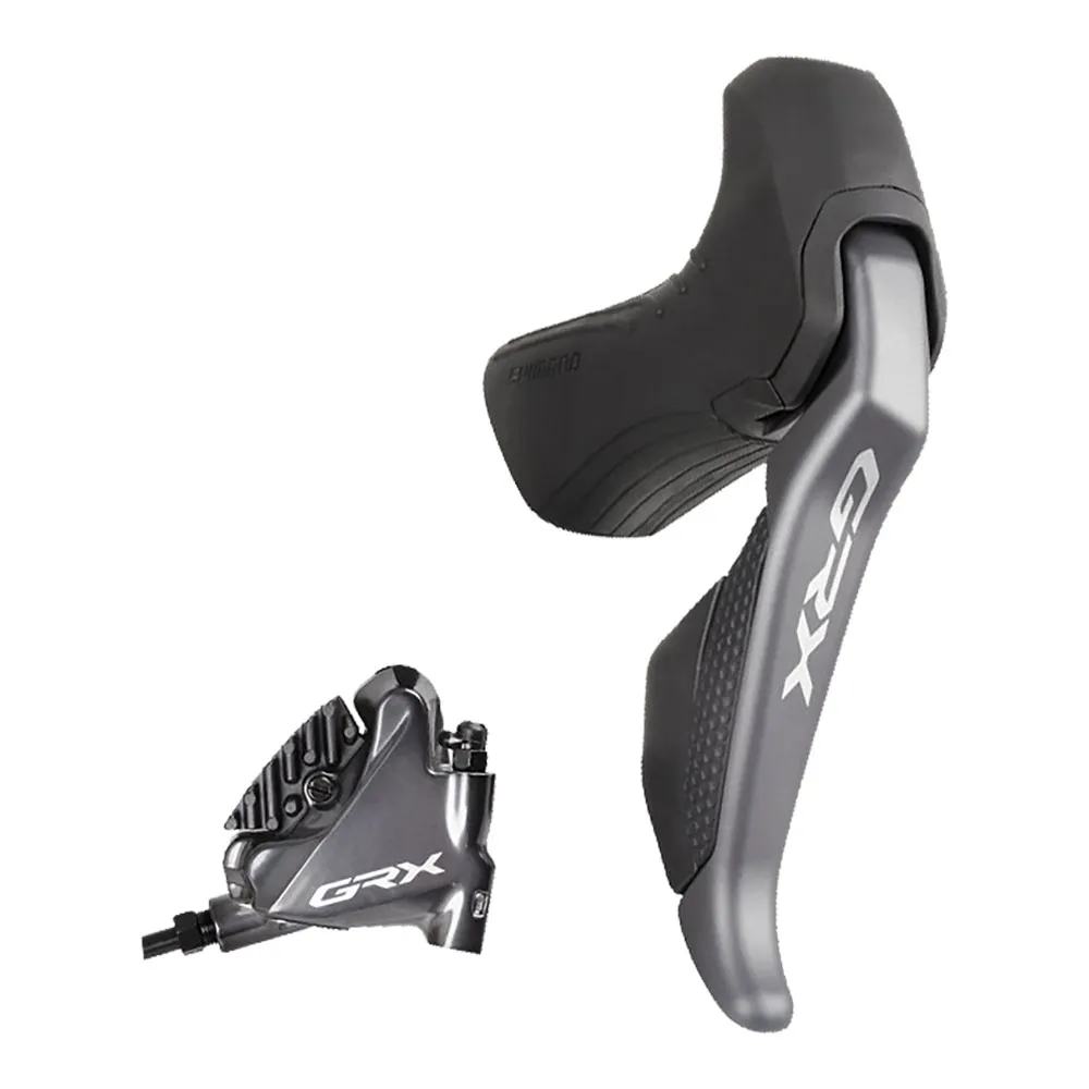 Disc Shimano GRX Di2 STI Dual Control ST-RX815 rechts 11-fach + BR-RX810 Flat Mount Scheibenbremse