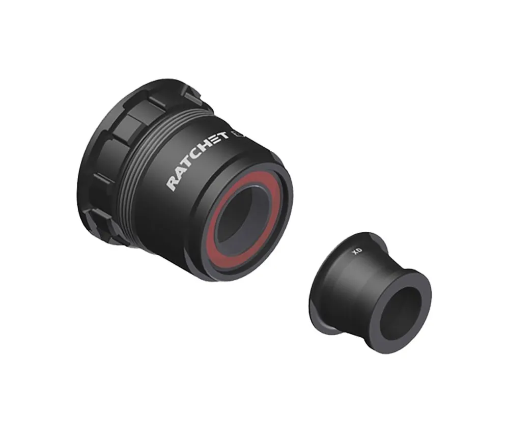 DT Swiss Ratchet EXP MTB Freilaufkörper-Kit | Alu MTB XD + Endanschlag rechts 12x142/148/157 mm