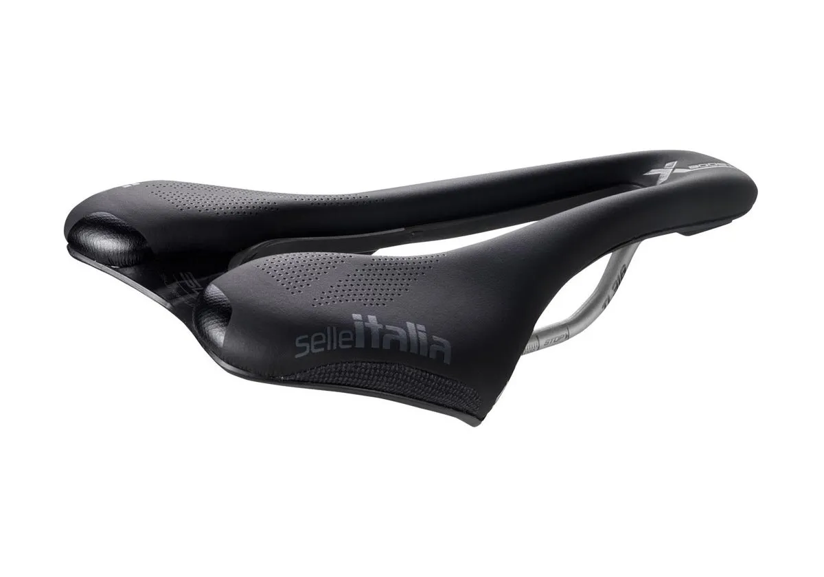 Selle Italia SLR Boost X-Cross Sattel Ti316 Superflow S3 schwarz