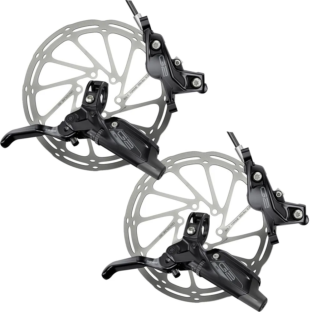 Disc Set Sram G2 RSC Bremsen schwarz + Centerline 6 Loch Scheiben