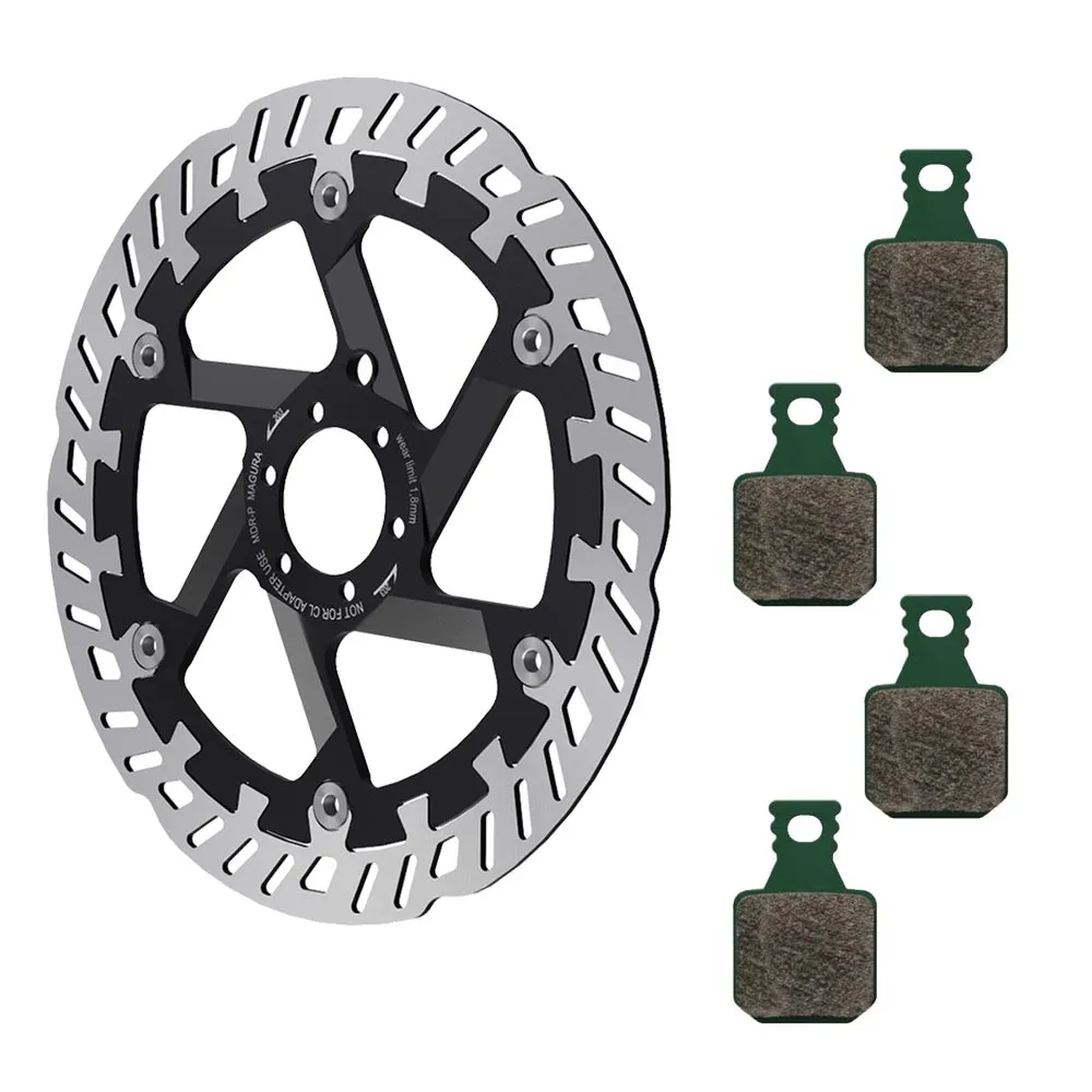 Magura MT eSTOP Optimized Kit - MDR-P Bremsscheibe 180 mm + 4 Kolben Bremsbeläge Type 8.S