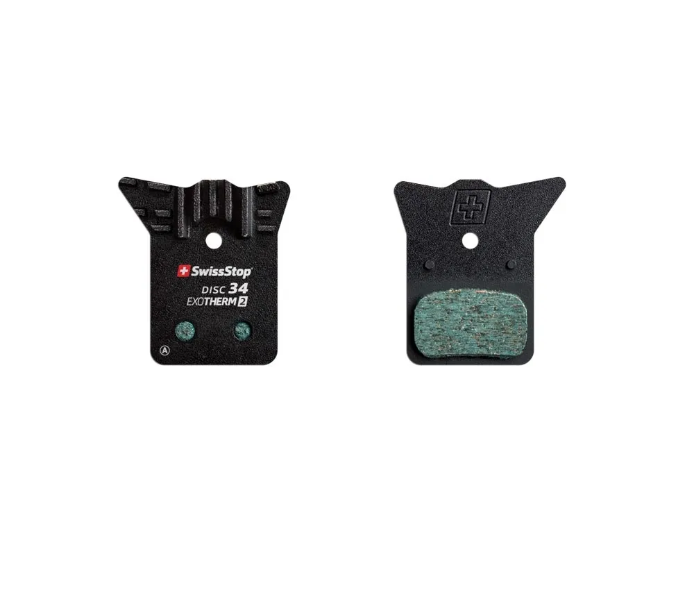 SwissStop Disc 34 EXOTherm2 Bremsbeläge | 2-Kolben Shimano Flat Mount | 1 Paar