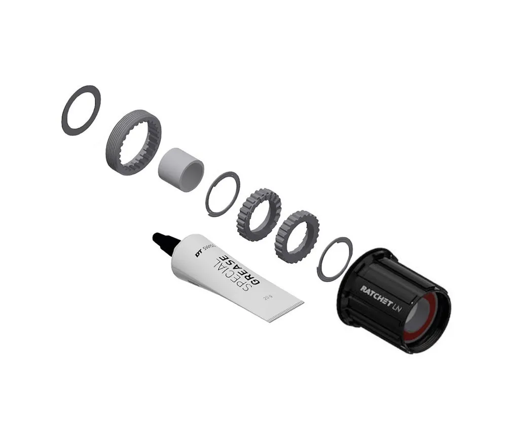 DT Swiss Ratchet LN - Pawl Freilaufkörper Umrüstkit Kit | Alu Road HG11