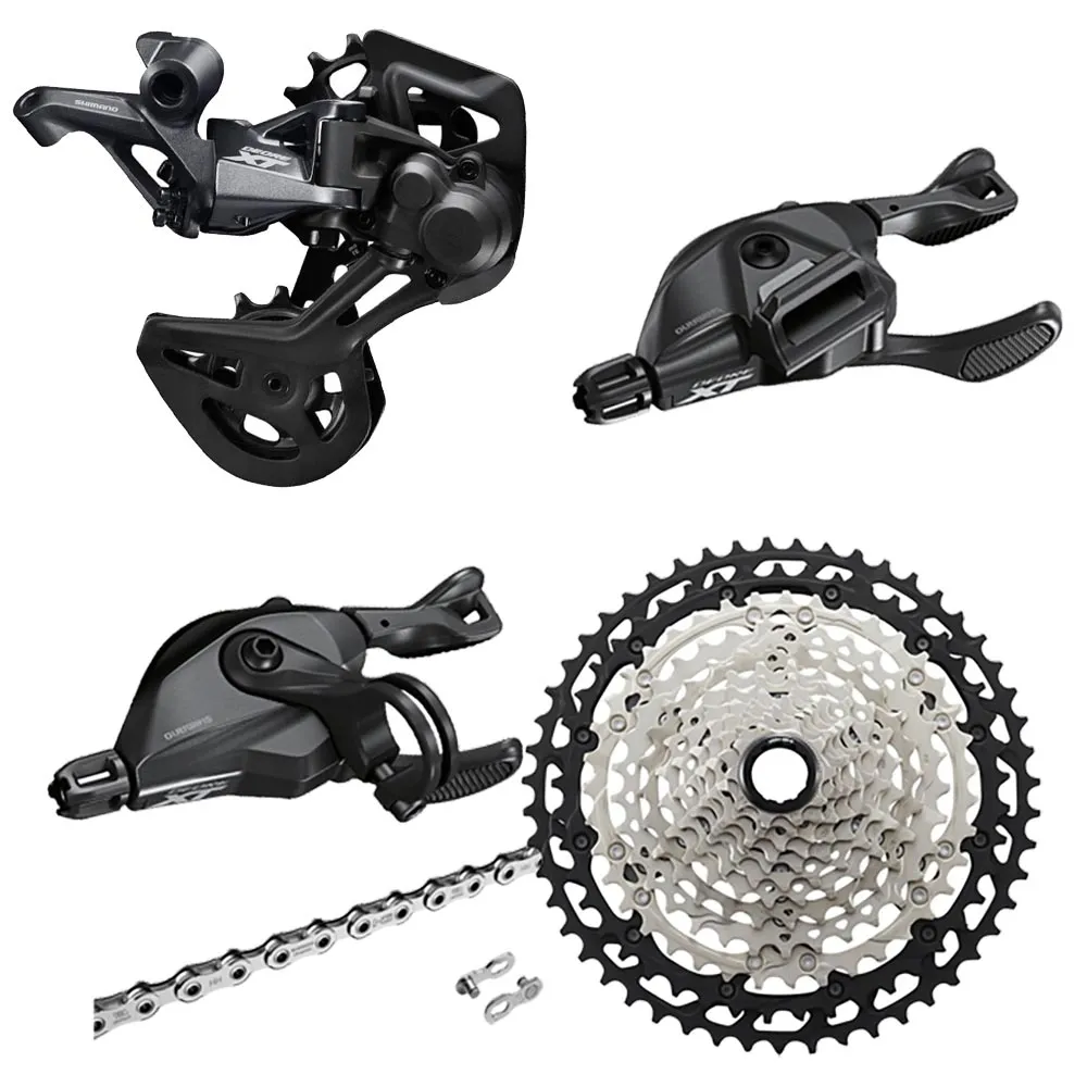 Shimano XT Upgrade-Kit M8100 MTB 12x1-fach Kassette 10-45 Zähne