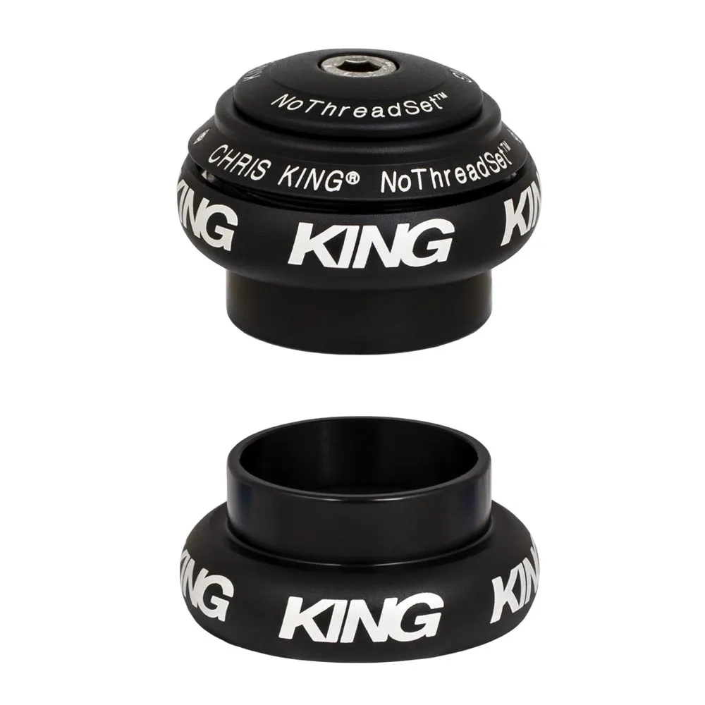 Chris King NoThreadSet Steuersatz 1 1/8 Zoll matt schwarz | matte jet EC34