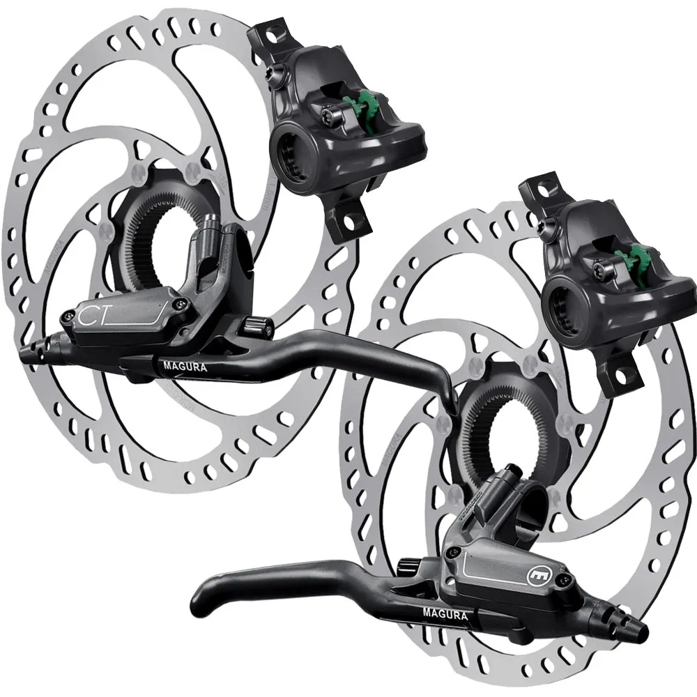 Disc Set Magura MT C4 Bremsen + MDR-C Centerlock Scheiben