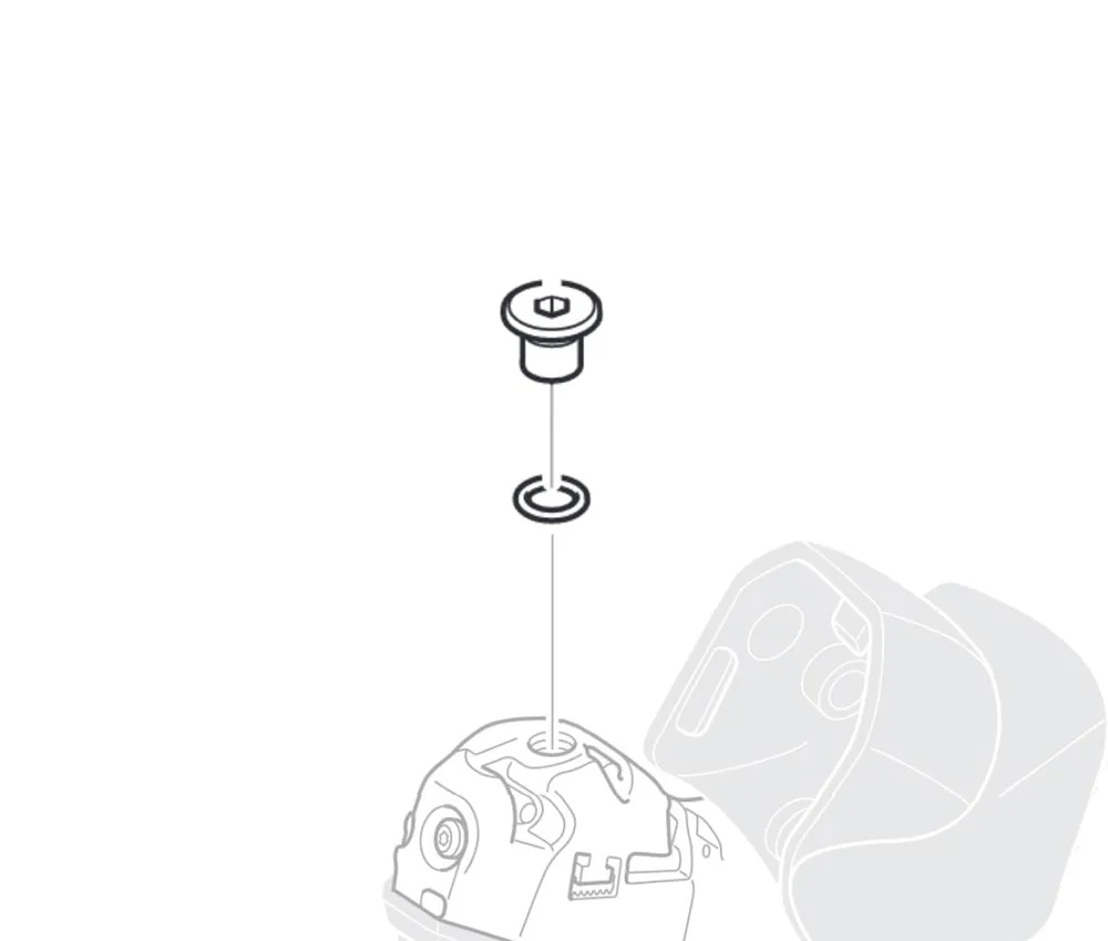 Shimano Road Disc STI Schalt-Bremshebel Ersatzteil | Entlüftungsschraube