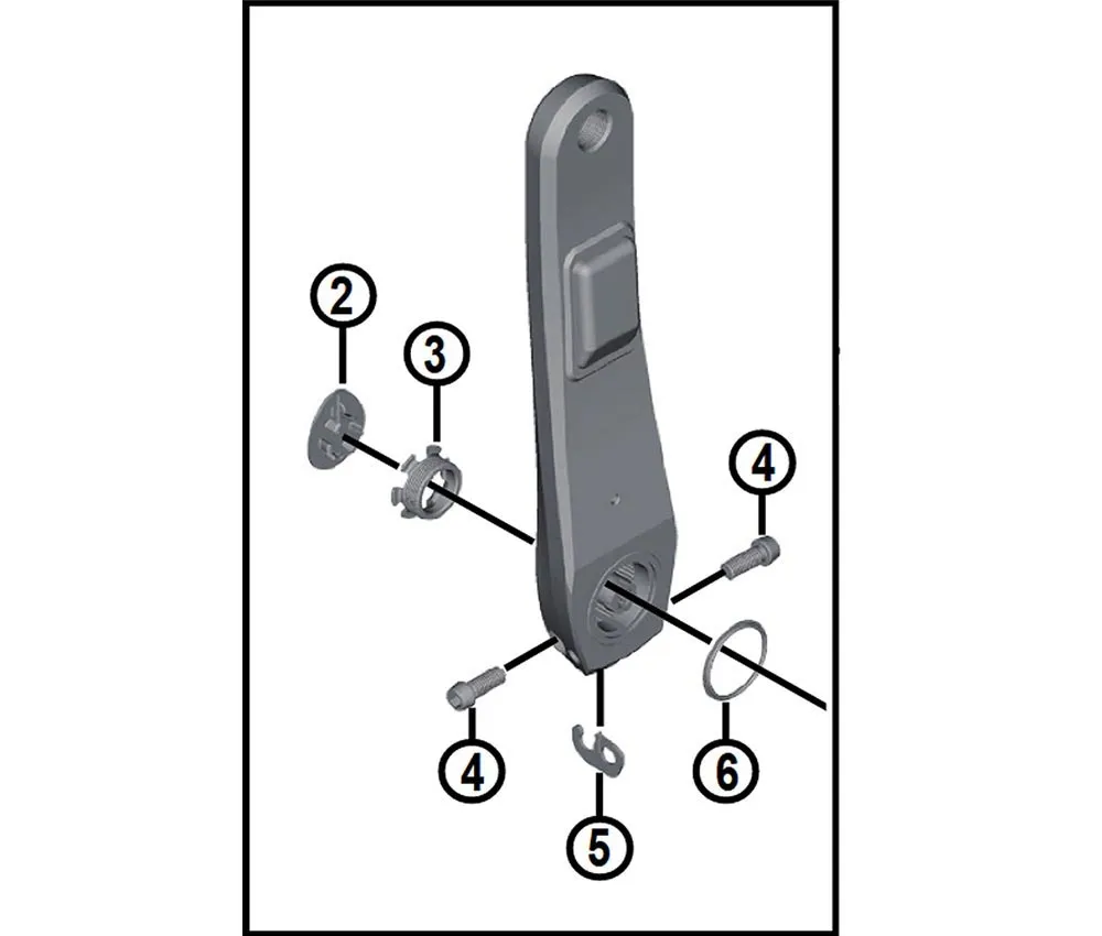 Shimano DURA-ACE FC-R9200-P Kurbel Ersatzteil | Kurbelarm links 160 mm