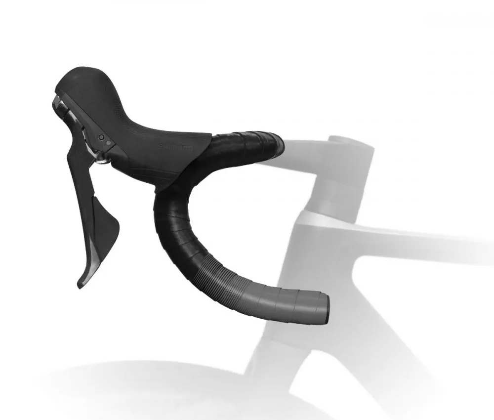 Fizik Lenkerband Vento Microtex Tacky Bi-Color 2mm schwarz-grau