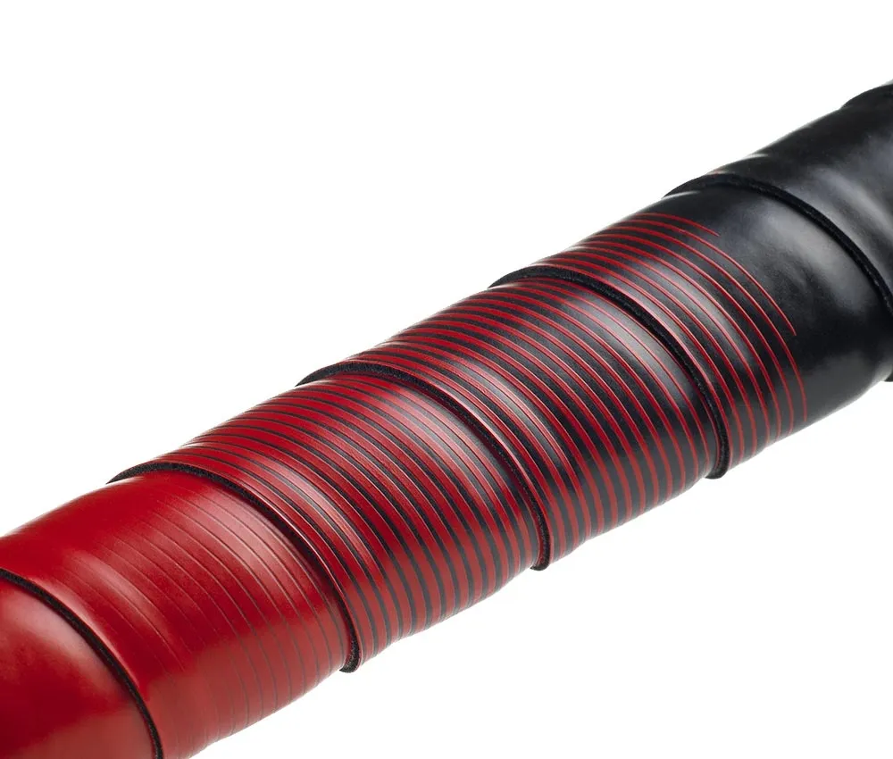 Fizik Lenkerband Vento Microtex Tacky Bi-Color 2mm schwarz-rot