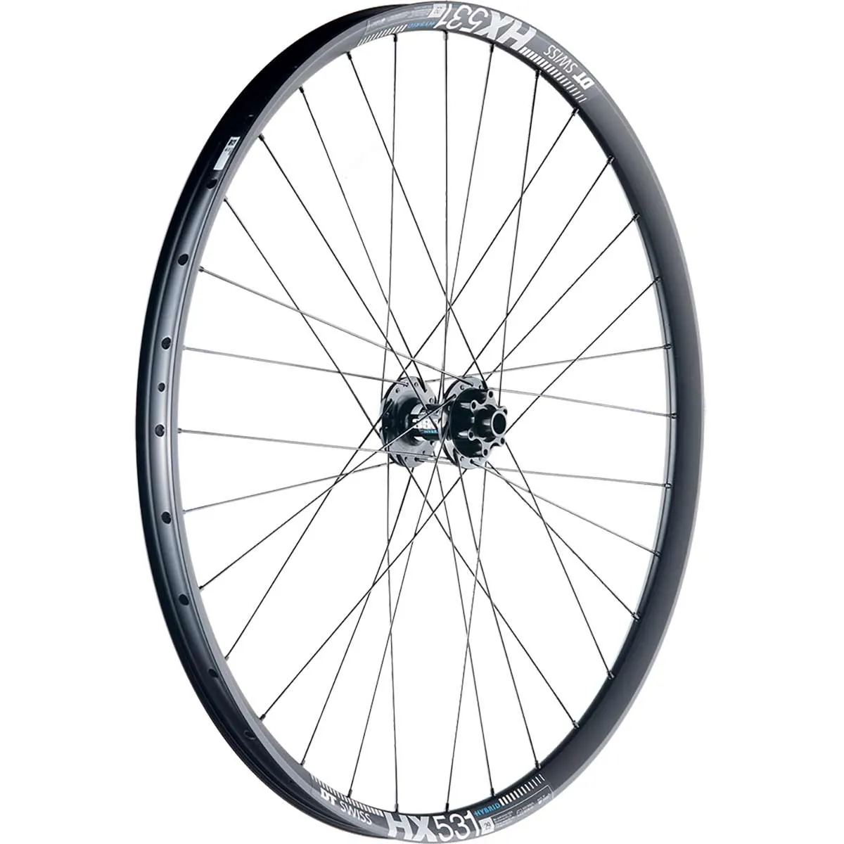 27,5 Zoll MTB Laufradsatz DT Swiss 350 Classic Hybrid Naben Disc 6 Loch + DT Swiss HX 531 Felgen | build by TNC