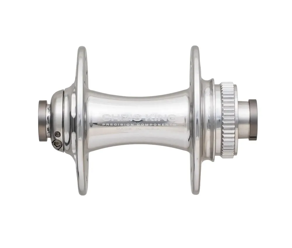 Chris King R45D Vorderradnabe 12x100 Disc Centerlock 32 Loch silber | silver