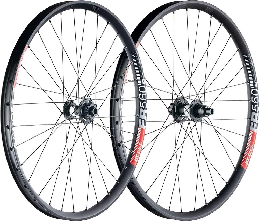 26 Zoll MTB Laufradsatz DT Swiss 350 Classic Disc 6 Loch Naben + DT Swiss FR 560 Felge