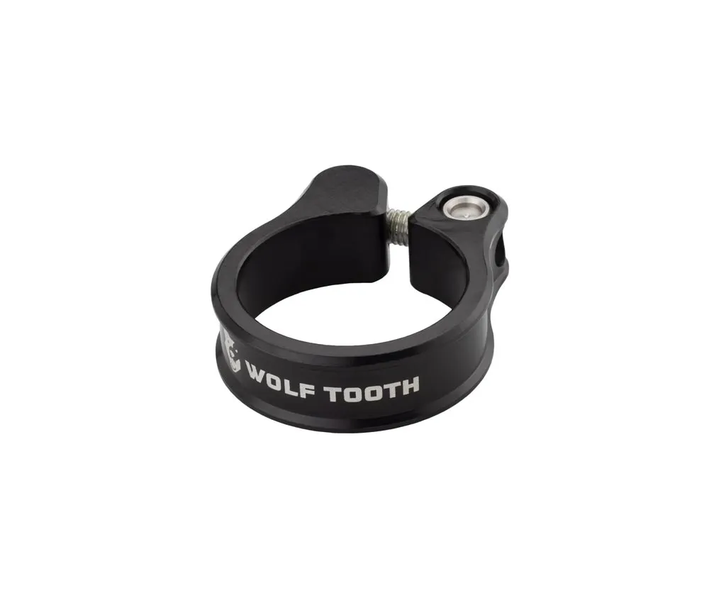 Wolf Tooth Sattelstützenklemme - 28,6mm geschraubt Aluminium schwarz