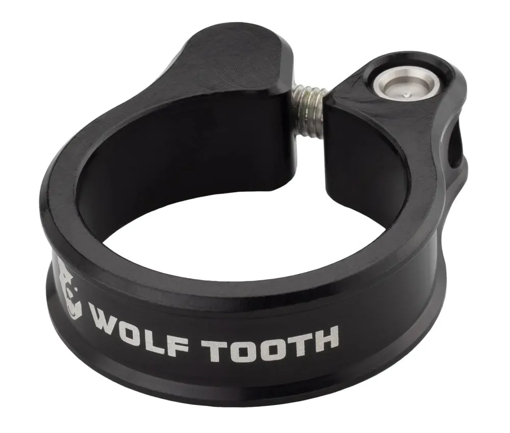 Wolf Tooth Sattelstützenklemme - 36,4mm geschraubt Aluminium schwarz