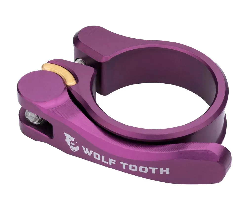 Wolf Tooth Sattelstützenklemme - 29,8mm Schnellspanner Aluminium violett