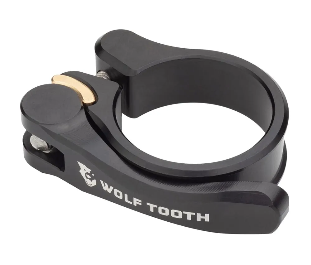 Wolf Tooth Sattelstützenklemme - 34,9mm Schnellspanner Aluminium schwarz