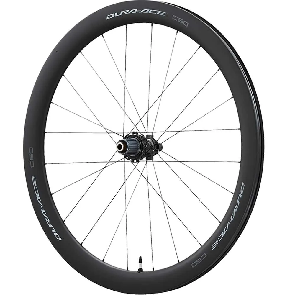 Shimano DURA-ACE WH-R9270-C50-TL Laufradsatz Carbon Clincher Tubeless Disc Centerlock
