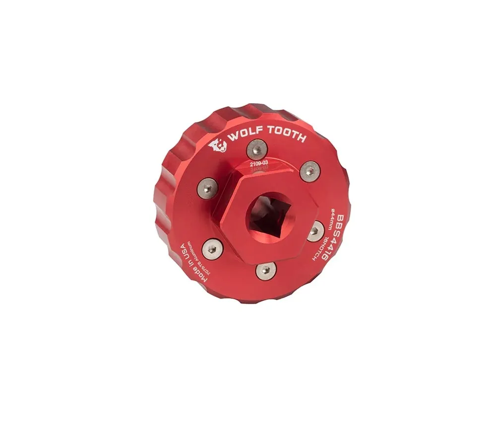 Wolf Tooth BBS4116 Innenlager Werkzeug | Ultegra / 105 / XT Aussenverzahnung 41 mm - 16 Zähne