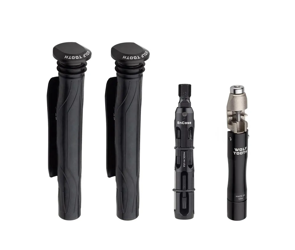 Wolf Tooth EnCase Aufbewahrungssystem + Bar Kit One Multitool Werkzeugset
