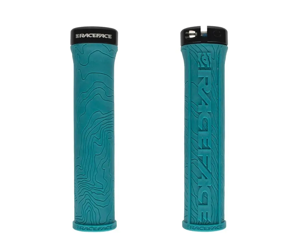 Race Face Half Nelson Lock On Lenkergriffe 29 mm Farbe turquoise