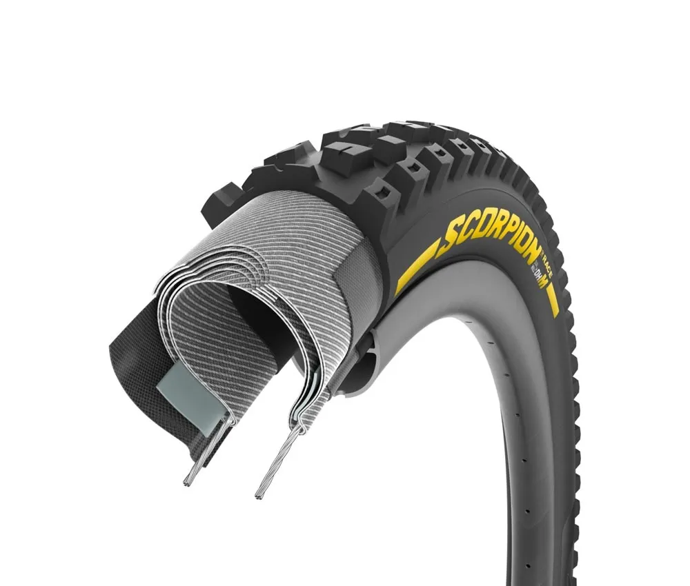 Pirelli Scorpion Race DH M DualWALL Plus Tubeless Ready Drahtreifen - 27,5 Zoll x 2.50 schwarz