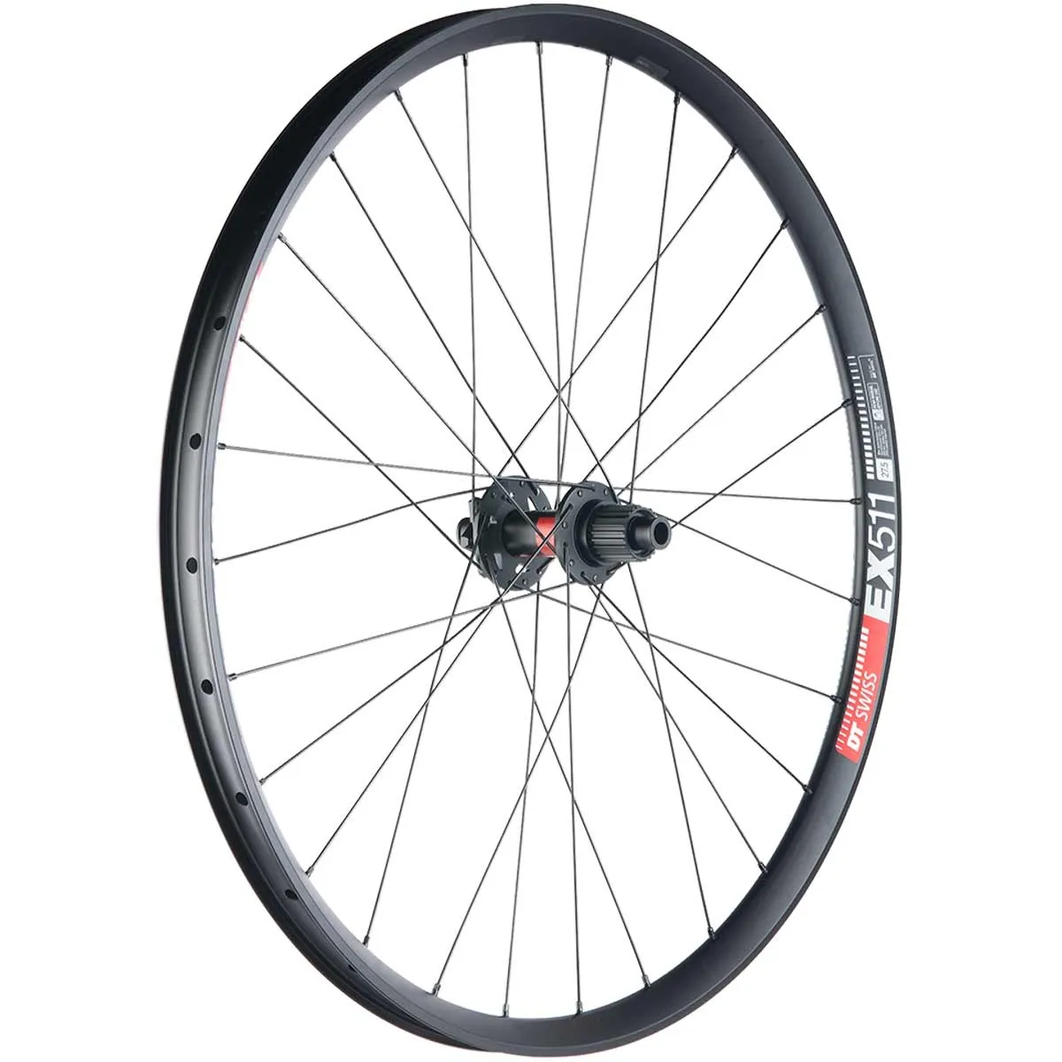 27,5 Zoll MTB Hinterrad DT Swiss 240 EXP Classic Disc Nabe + DT Swiss EX 511 Felge | build by TNC