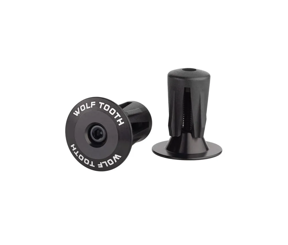 Wolf Tooth Bar End Lenkerstopfen - verschraubbar 16-21,5mm Aluminium schwarz