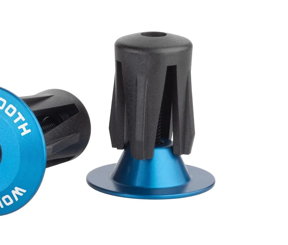 Wolf Tooth Bar End Lenkerstopfen - verschraubbar 16-21,5mm Aluminium blau