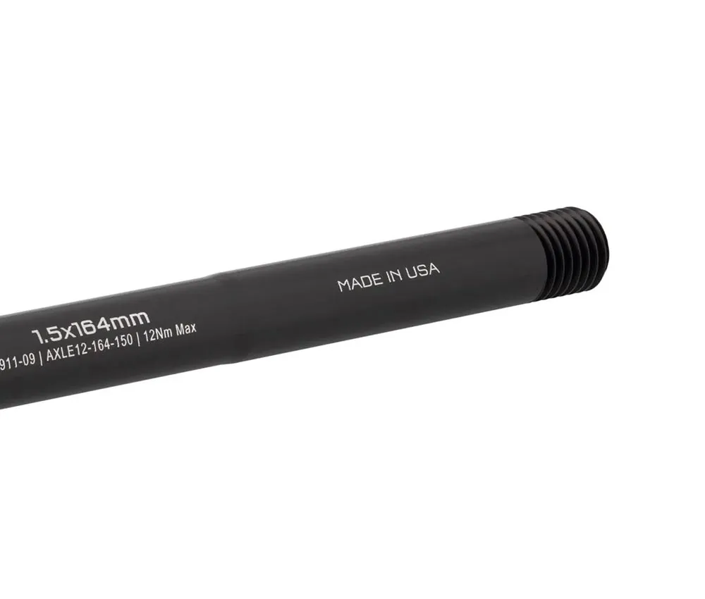 Wolf Tooth Steckachse Hinterrad - Länge 164mm Gewinde M12x1,5mm schwarz