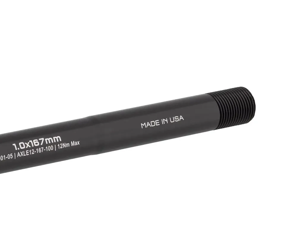 Wolf Tooth Steckachse Hinterrad - Länge 167mm Gewinde M12x1,0mm schwarz