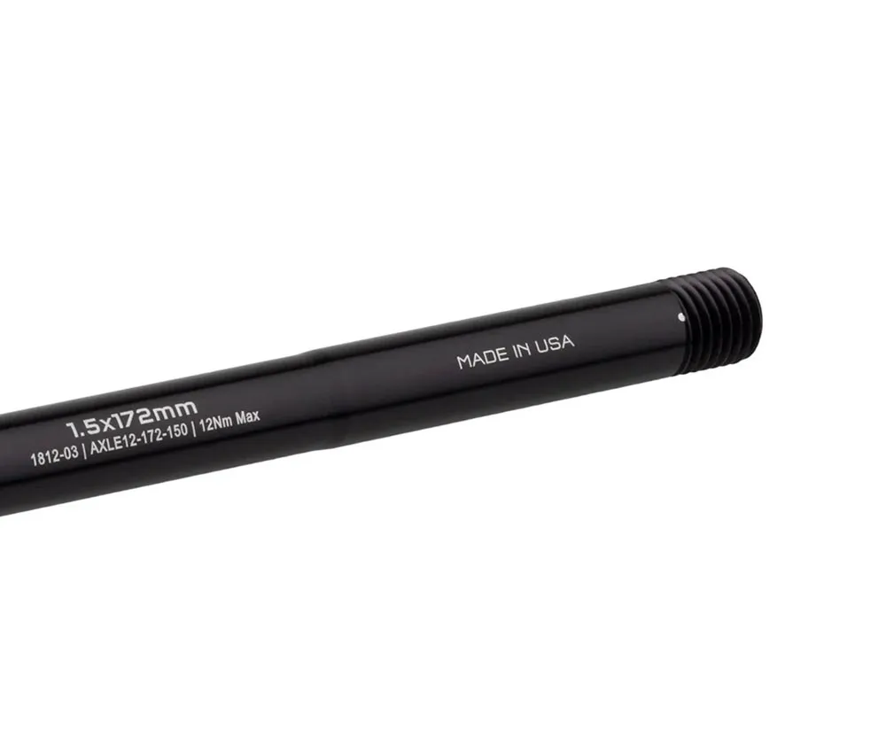 Wolf Tooth Steckachse Hinterrad - Länge 172mm Gewinde M12x1,5mm schwarz