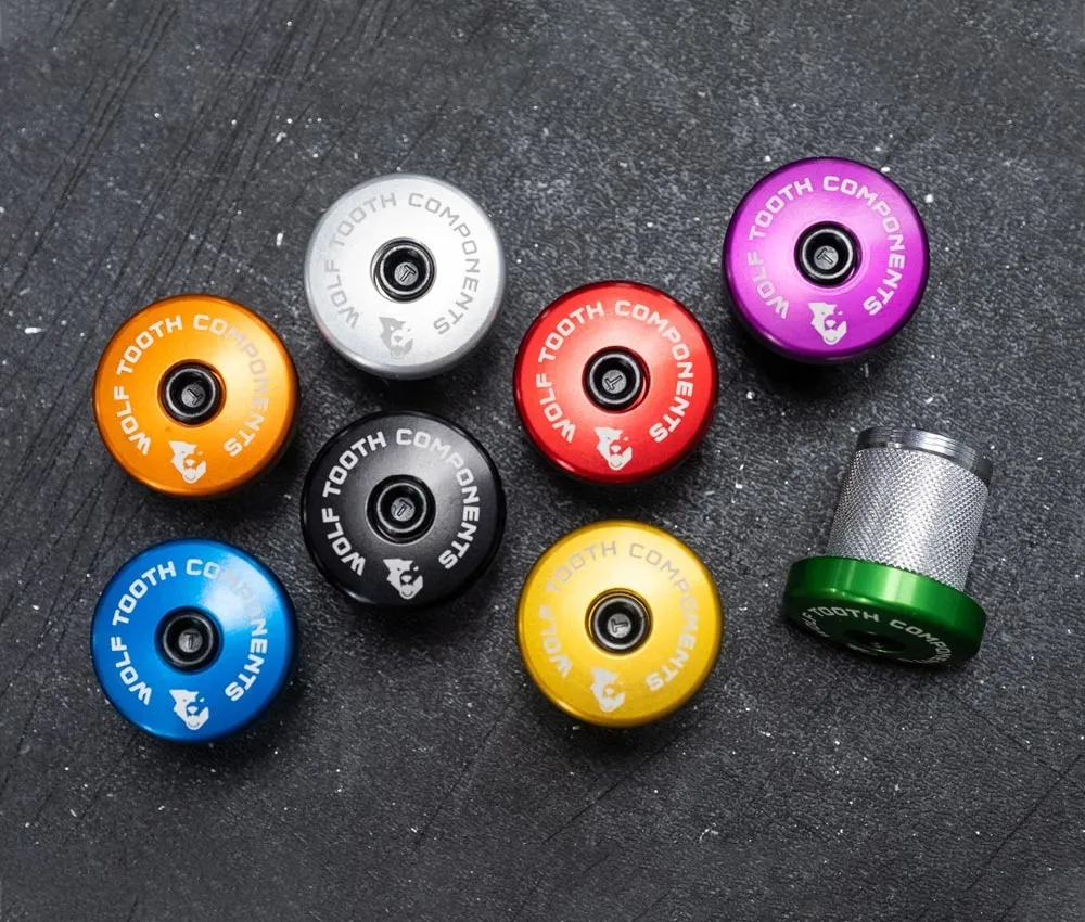 Wolf Tooth Expander Set - 1 1/8 Zoll einstellbar Aluminium blau