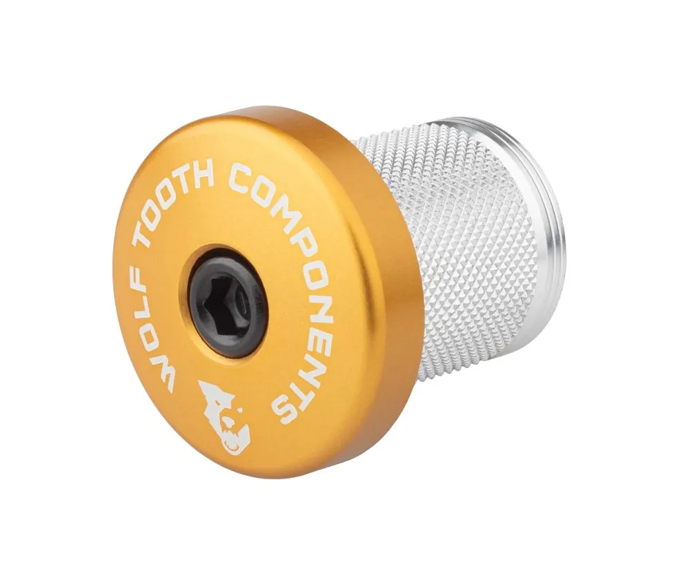 Wolf Tooth Expander Set - 1 1/8 Zoll einstellbar Aluminium gold