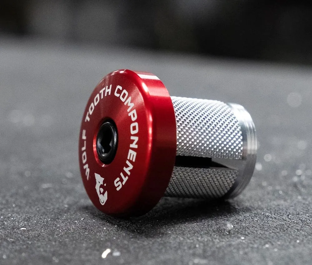 Wolf Tooth Expander Set - 1 1/8 Zoll einstellbar Aluminium gold