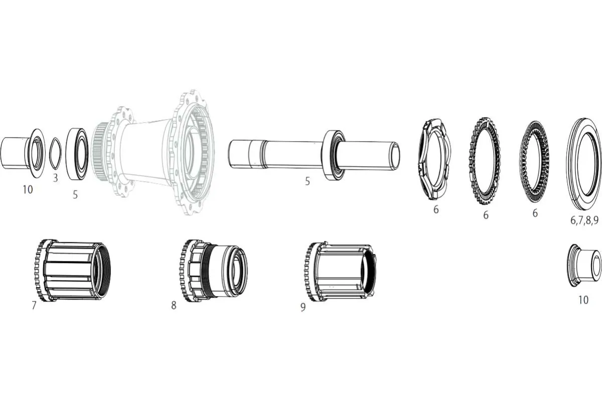 Zipp Freilaufkörper NSW Cognition V2 | Campagnolo ED