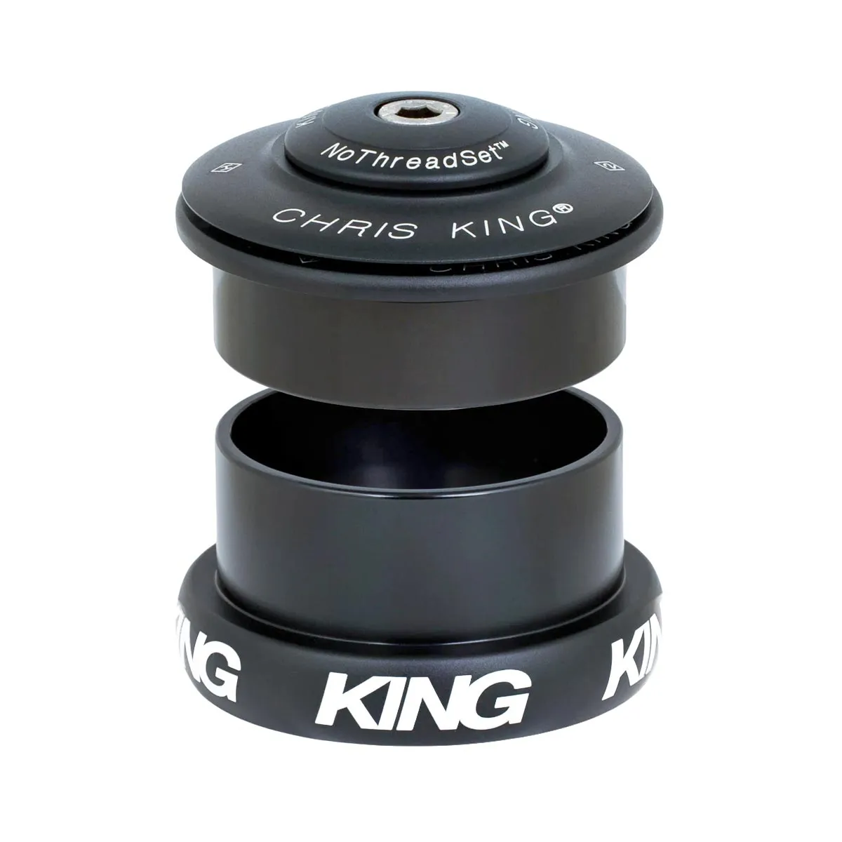 Chris King InSet i5 Steuersatz 1 1/8 - 1,5 Mixed Tapered graublau | midnight ZS49/28,6 - EC49/40