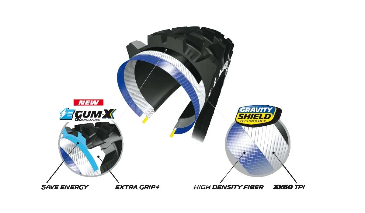 Michelin E-Wild Front Reifen Competition Line 27,5 Zoll x 2.80