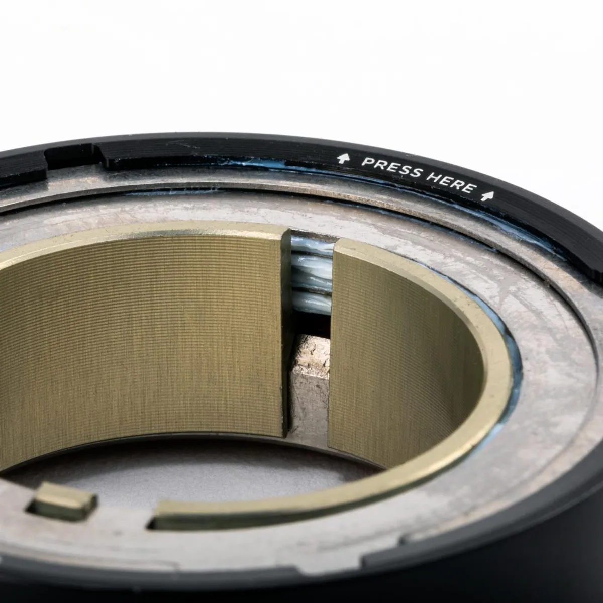 Cane Creek Hellbender 70 Visco Steuersatz Oberteil 1 1/8 Zoll | ZS44/28,6 Kappe 13,5mm schwarz