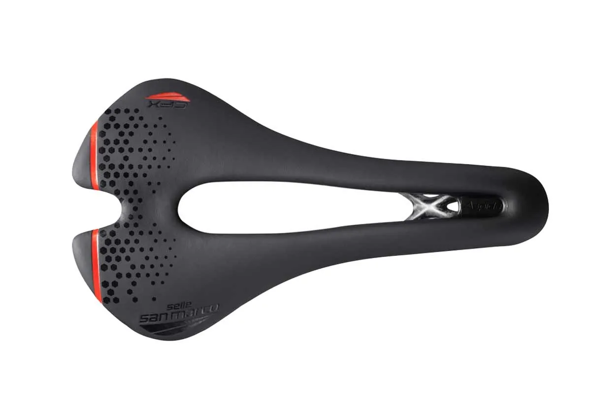 Selle San Marco Aspide Short Carbon FX Sattel Narrow S3 schwarz Gestell Carbon