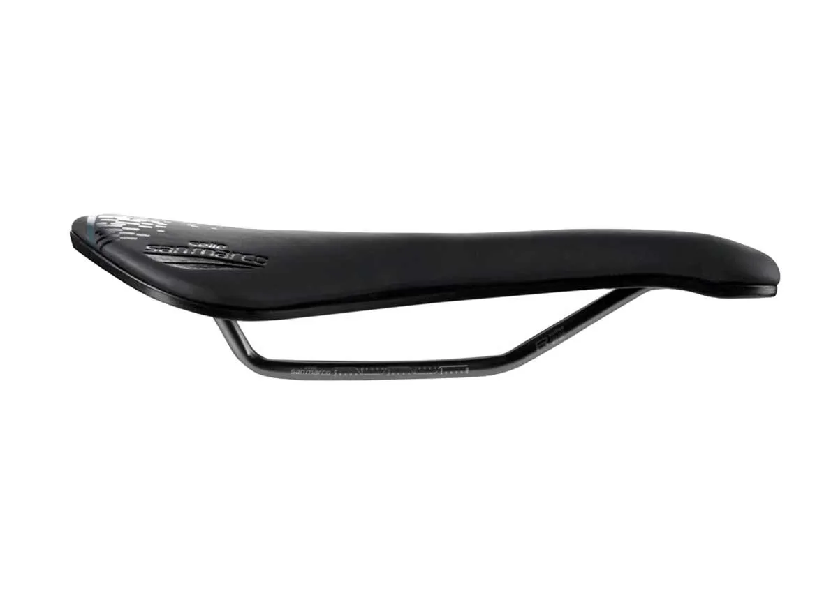 Selle San Marco Aspide Short Racing Sattel L3 Wide schwarz Gestell Xsilite