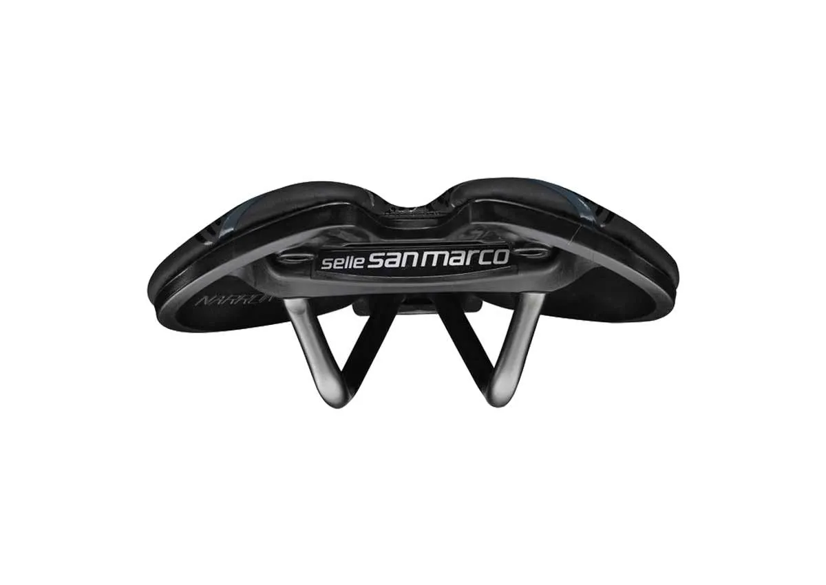 Selle San Marco Aspide Short Racing Sattel L3 Wide schwarz Gestell Xsilite