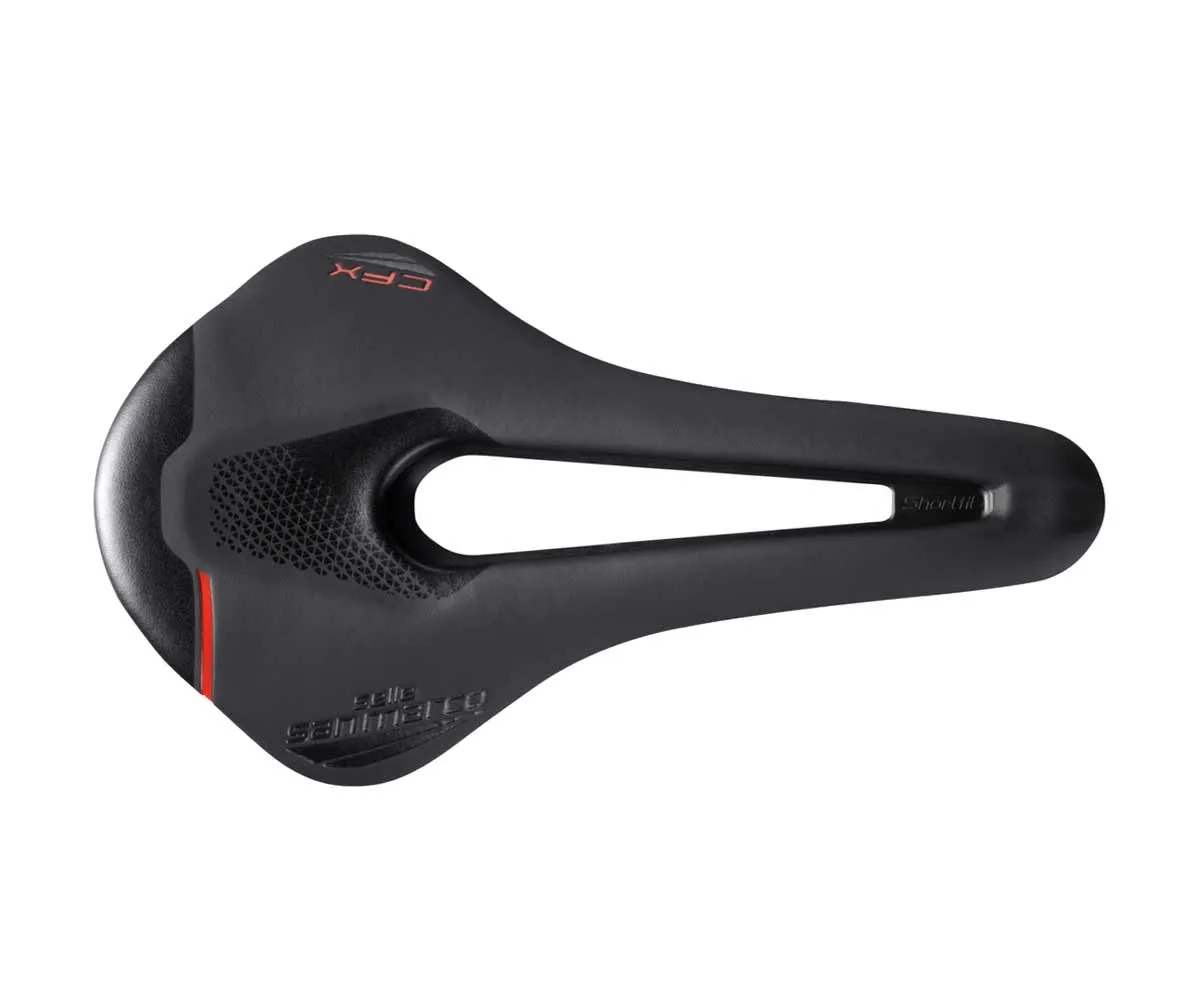 Selle San Marco ShortFit 2.0 Carbon FX Sattel Wide L3 schwarz Gestell Carbon