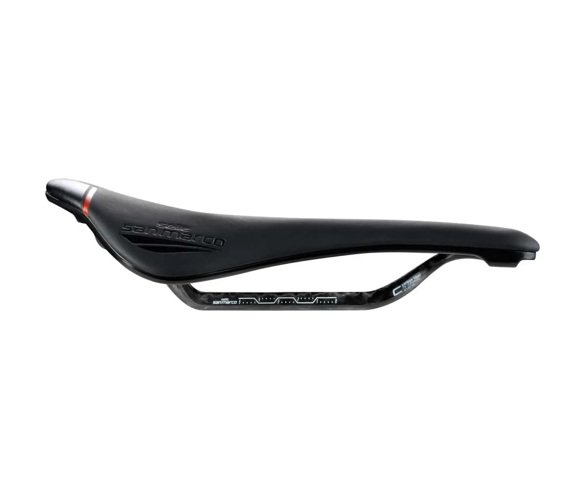 Selle San Marco ShortFit 2.0 Carbon FX Sattel Wide L3 schwarz Gestell Carbon