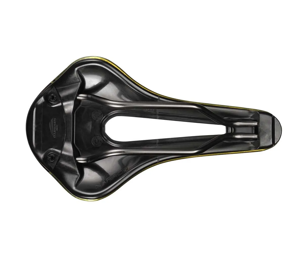 Selle San Marco ShortFit 2.0 Racing Sattel L3 Wide Iridescent Gold Gestell Xslite