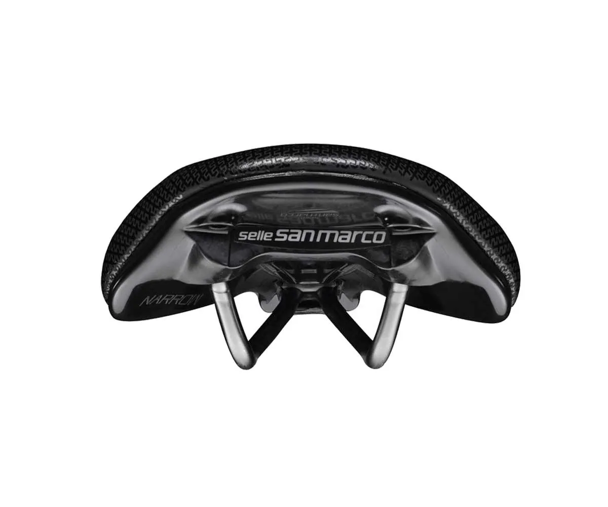 Selle San Marco ShortFit 2.0 Supercomfort Racing Sattel S3 Narrow schwarz Gestell Xsilite